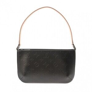 Louis Vuitton Monogram Matte Fowler Noir Black Leather Handbag